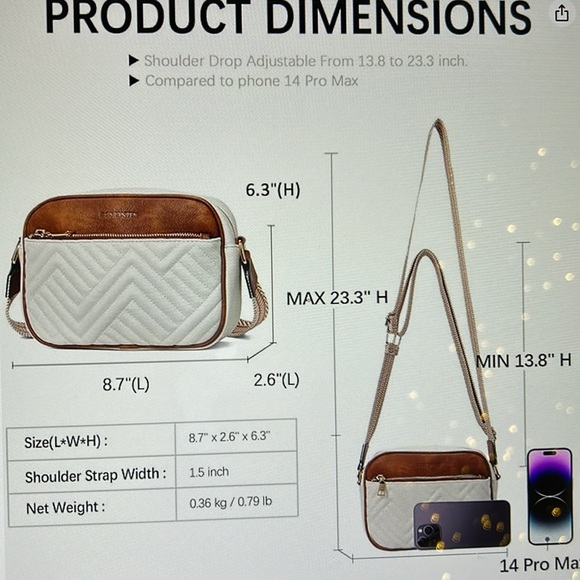 Bostanen Quilted Crossbody Bag - Picture 3 of 6